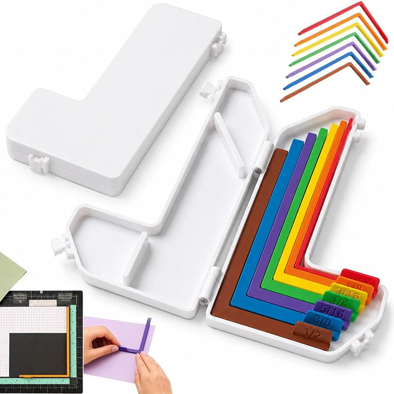 Enclosure 3D Printing - Paper Crafting Alignment Guide Set With