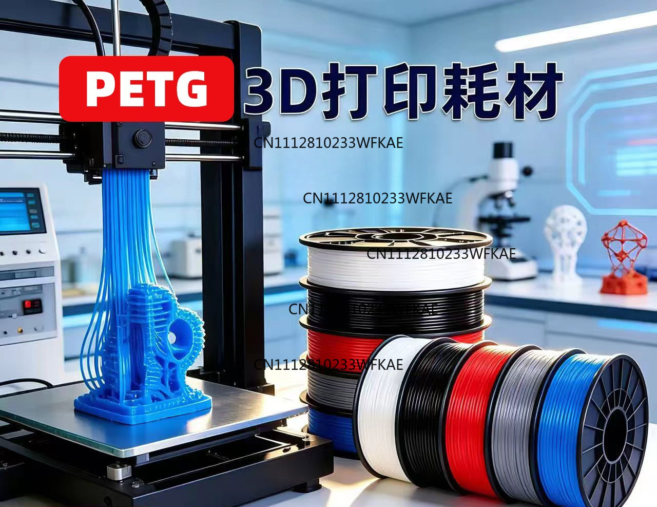 3D Printing Material - 3D printing consumables PETG wire suitable