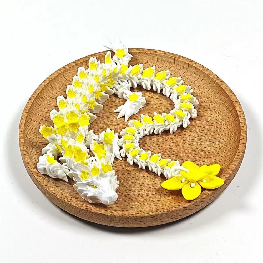 3D Printing Figure - Simulated Eye 3D Printed Dragon Sakura