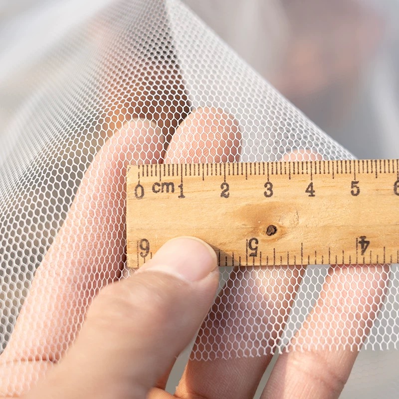 3D Printing On Fabric - 1meter Hard Net Fabric Classic Honeycomb
