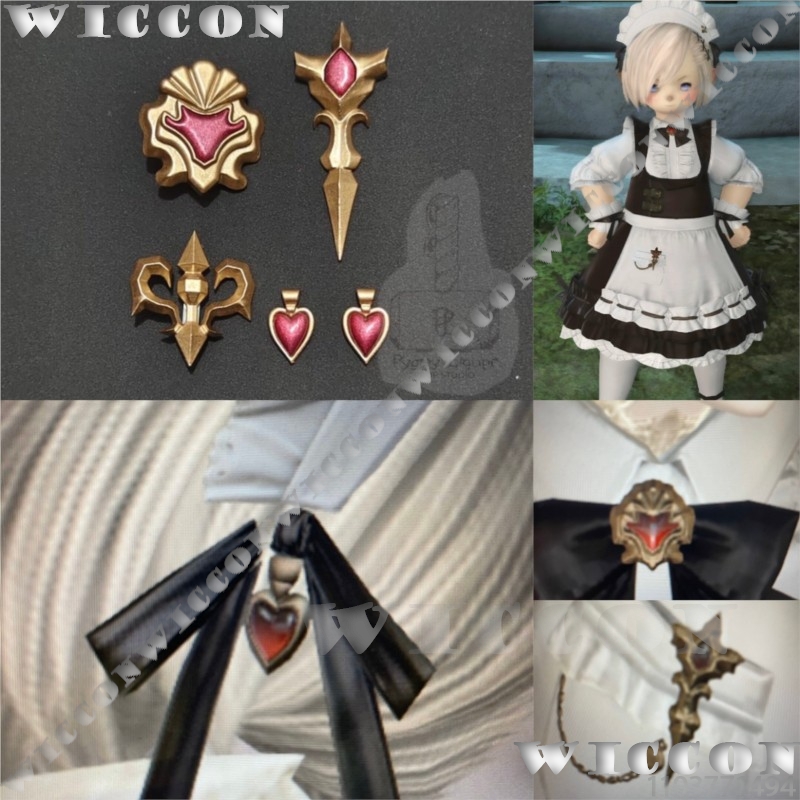 3D Printing Games Free - Classic Maid Uniform Accessories Set Game