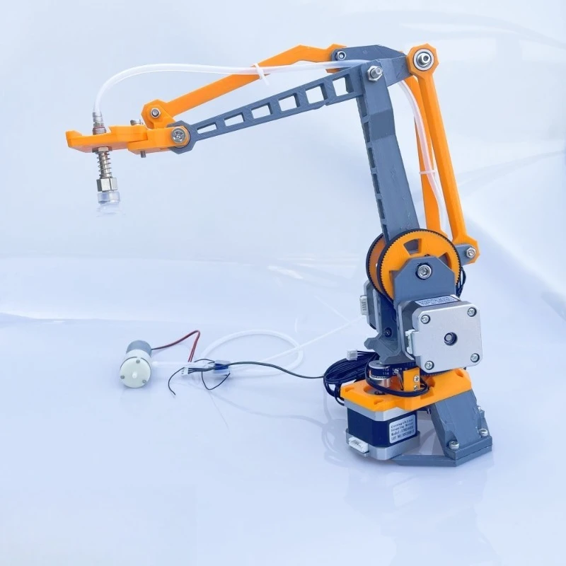3D Printing Robot Arm - 3D printed air pump stepper motor
