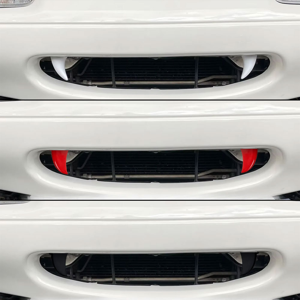 2pcs Car Front Grille Styling  - 3D Printing Car 评论和价格