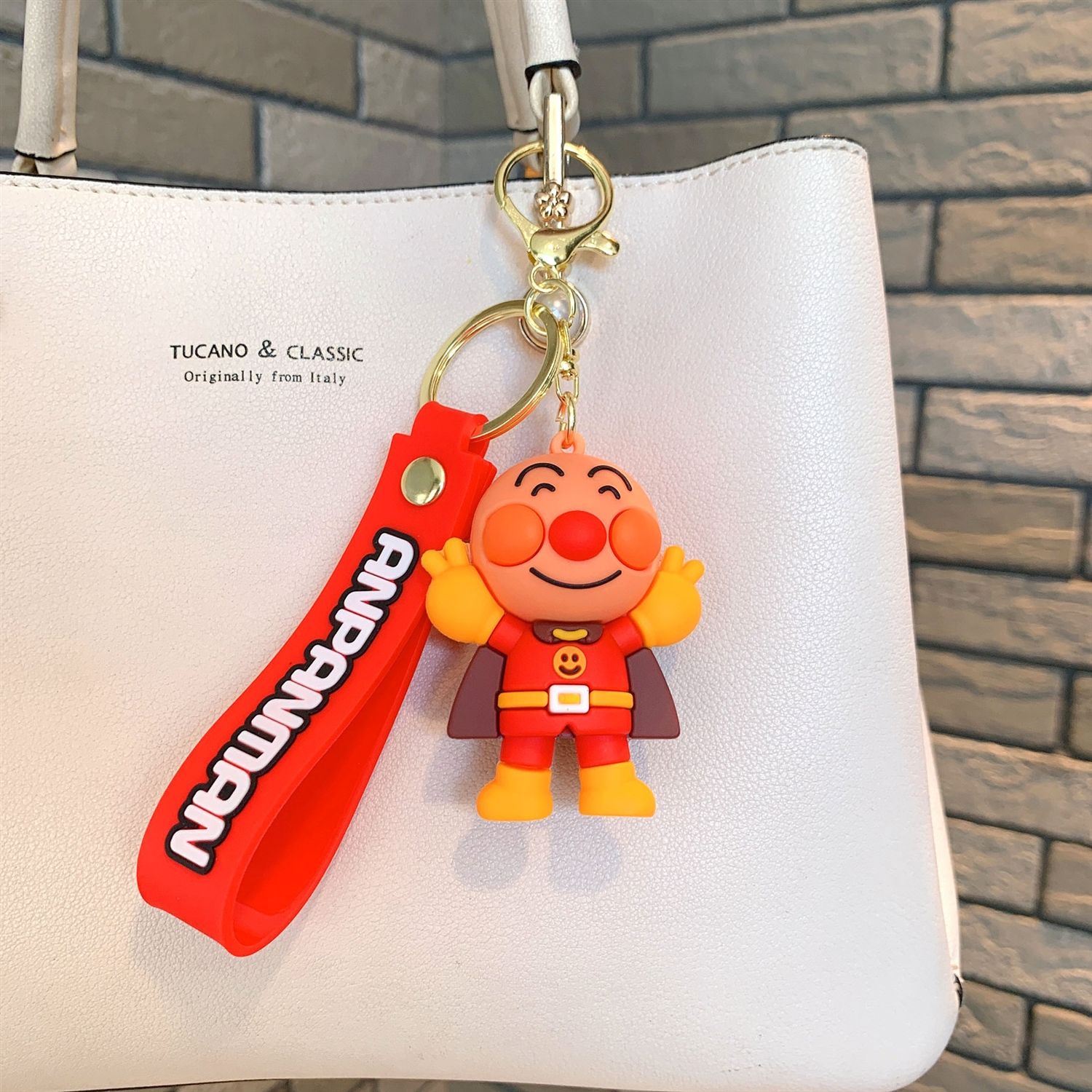 New Cartoon Anpanman Keychain  - 3D Printing Car 评论和价格