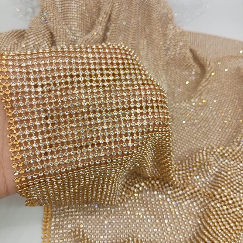 45x120cm Sparkly Gold Base Rhi - 3D Printing On Fabric 评论和价格