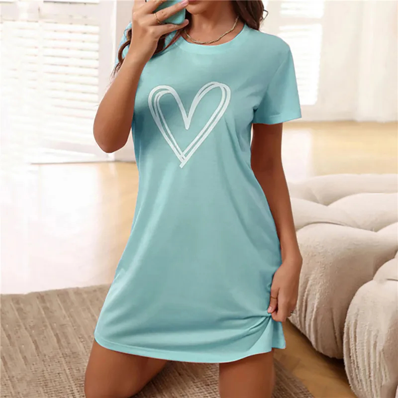Plus Size Summer Women's Dress - 3D Printing On Fabric 评论和价格