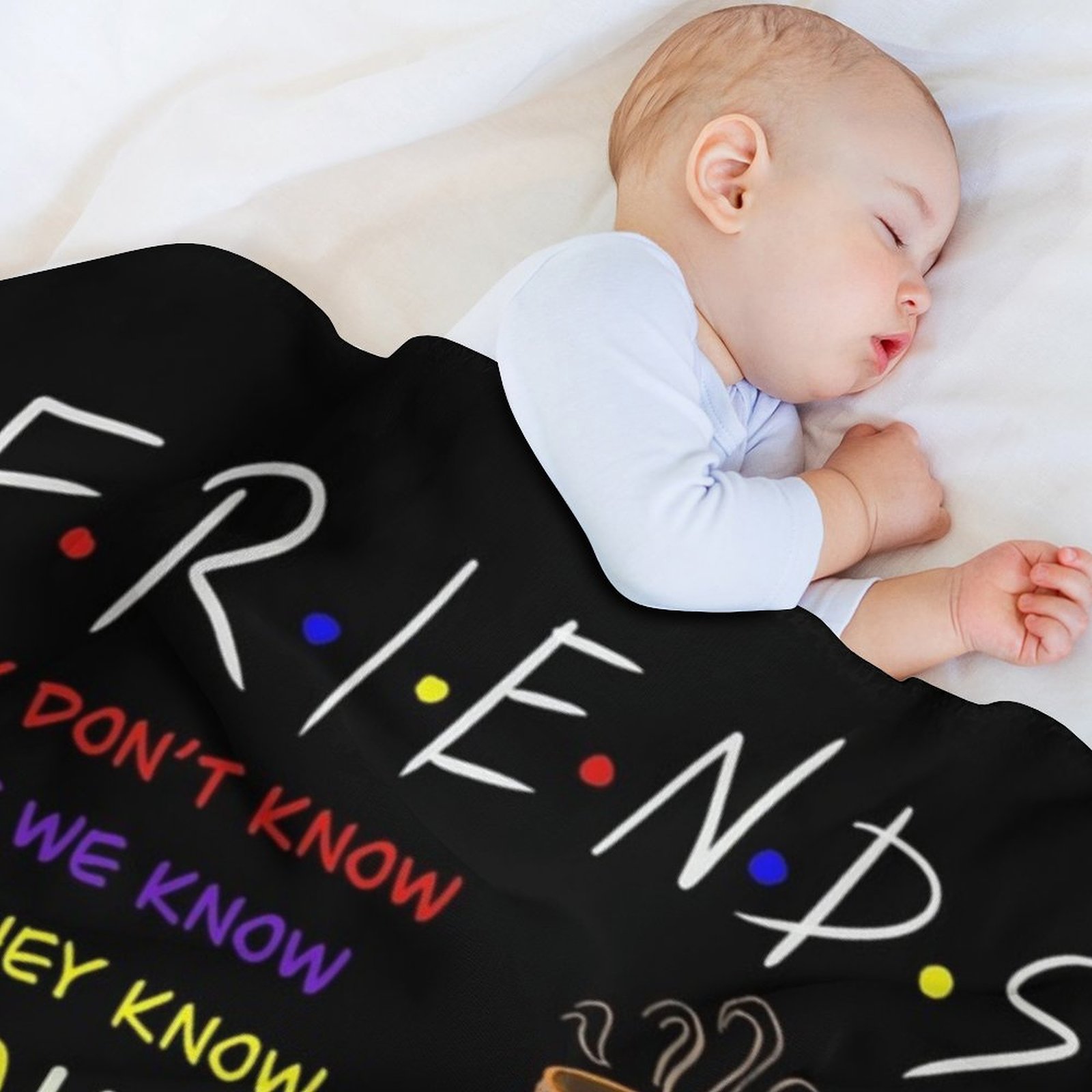 Friends Quotes Premium Throw B - 3D Printing Quotes 评论和价格