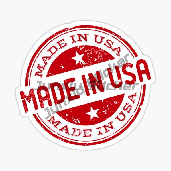 MADE IN USA Flag Vinyl Car Sti - 3D Printing Car 评论和价格