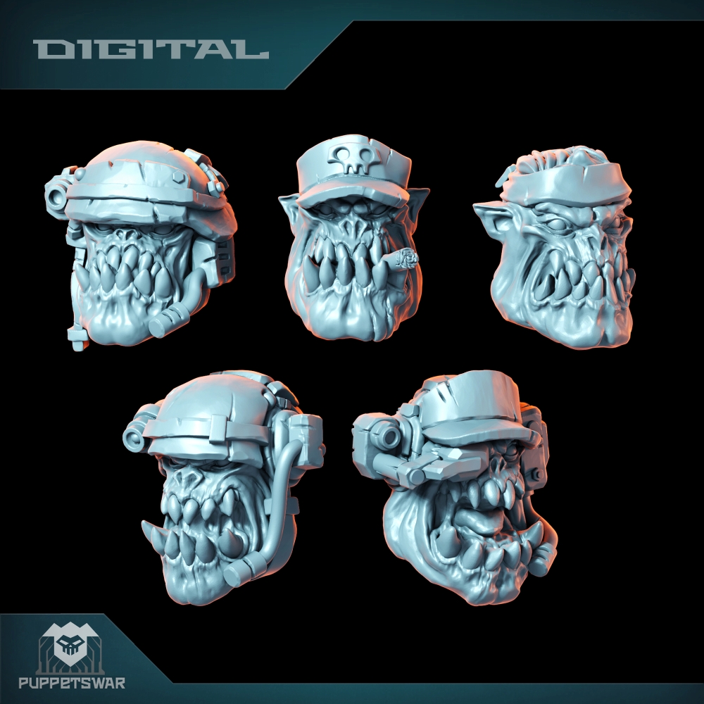 Orc Ultimate Badasses Squad, G - 3D Printing Figure 评论和价格