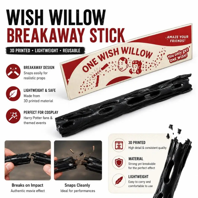 3D Printed One Wish Willow Key - Enclosure 3D Printing 评论和价格