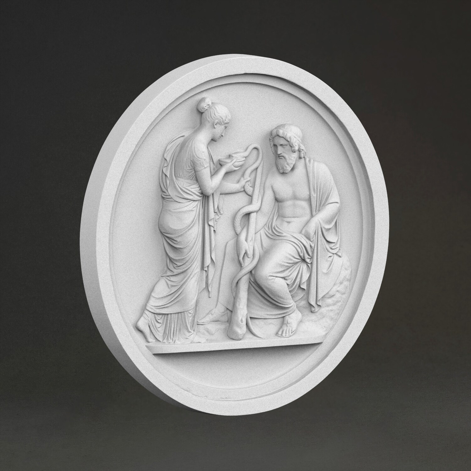 “Nemesis's recitation” sculptu - 3D Printing Material 评论和价格