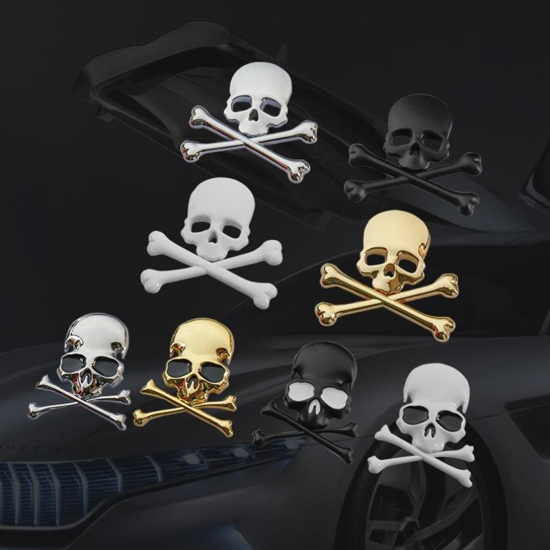 1Pcs Fashion 3D Demon Skull Zi - 3D Printing Car 评论和价格