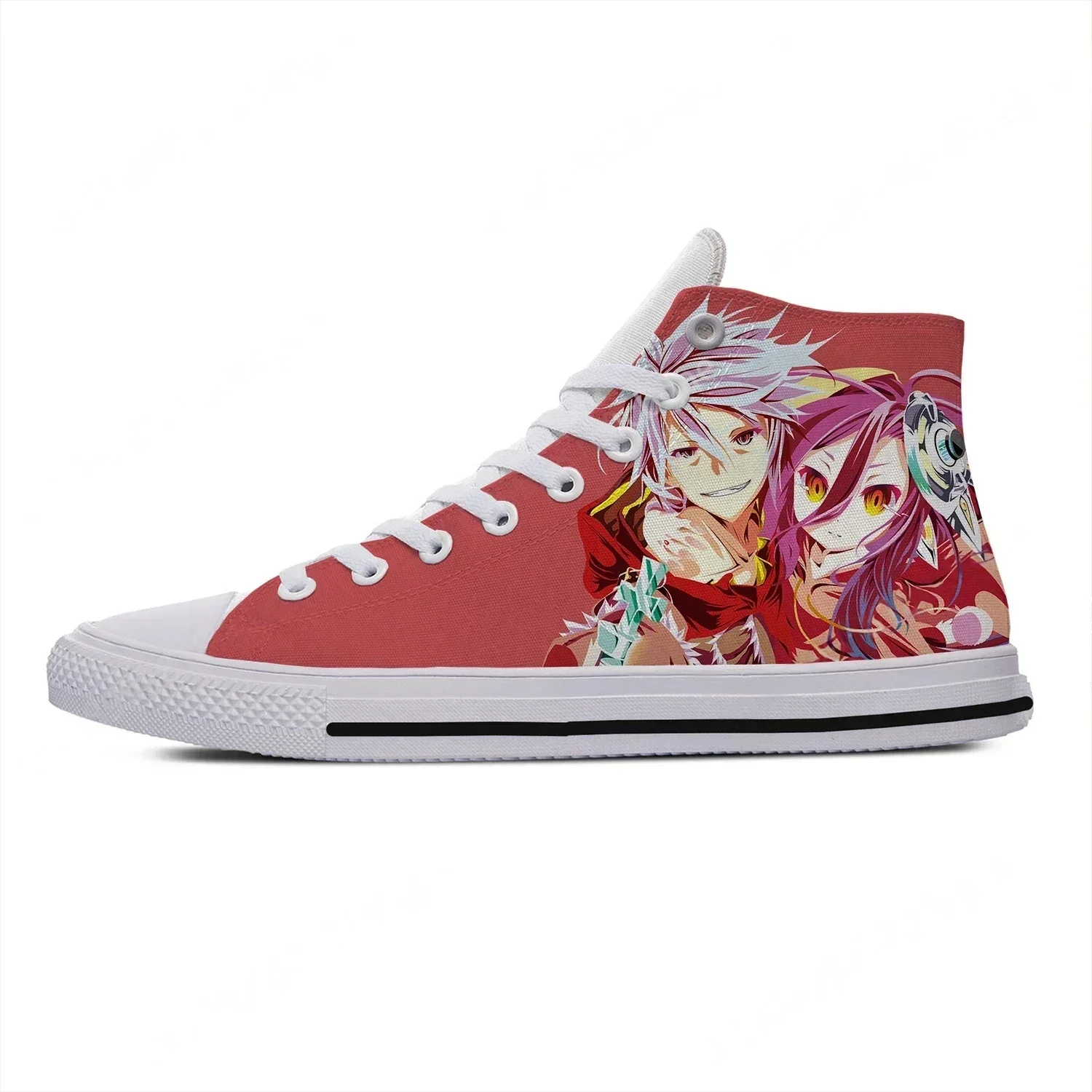 Anime NO GAME NO LIFE High Top - 3D Printing Games Free 评论和价格