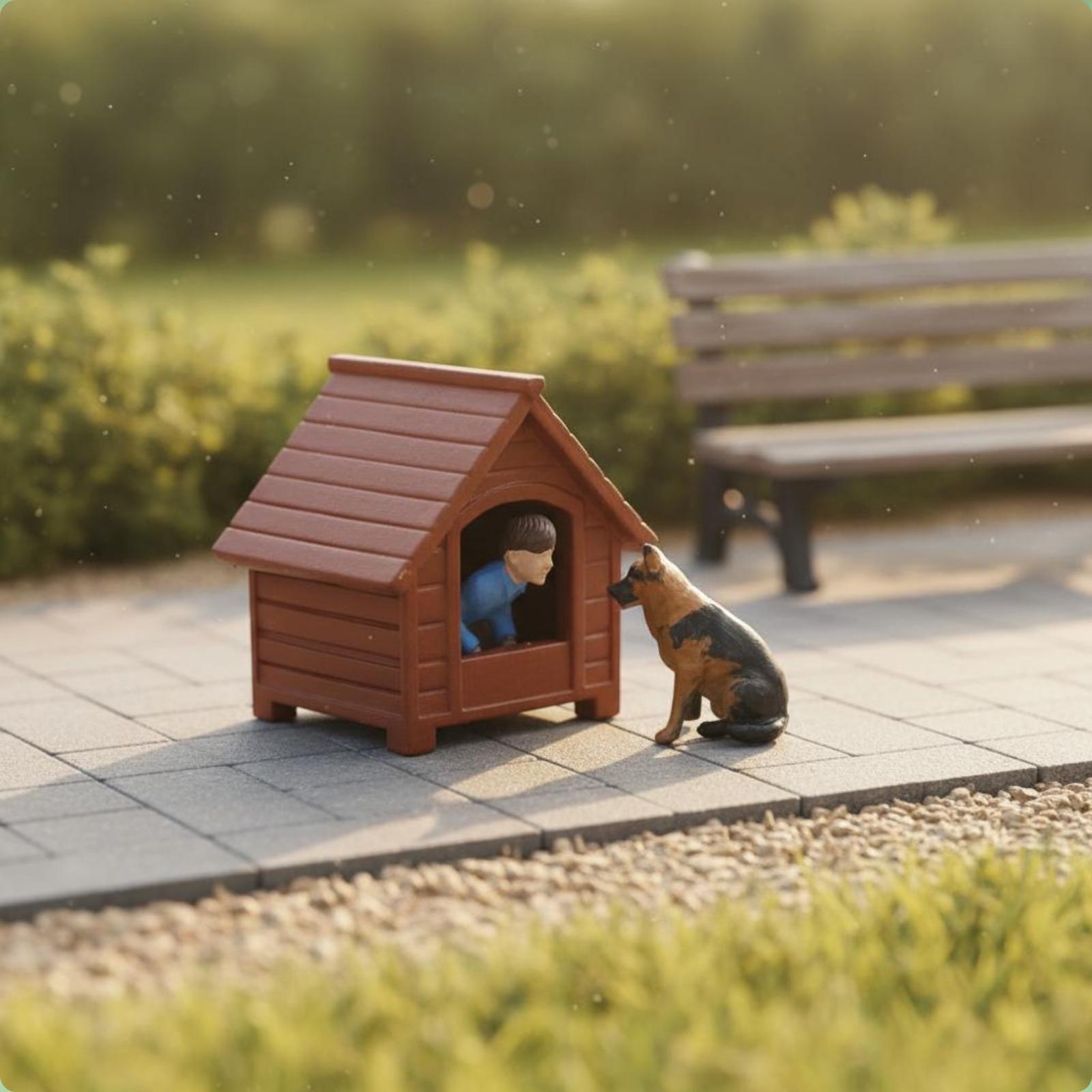 Park Scene Figure 3D Printed D - 3D Printing Figure 评论和价格