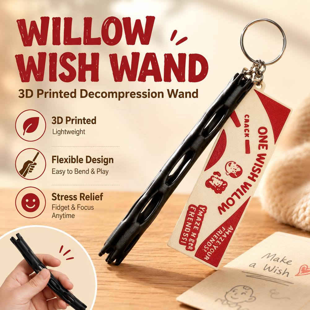 3D Printed One Wish Willow Key - Enclosure 3D Printing 评论和价格