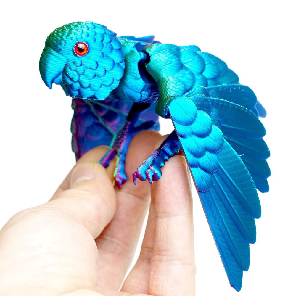 Simulated Eye 3D Printed Parro - 3D Printing Figure 评论和价格