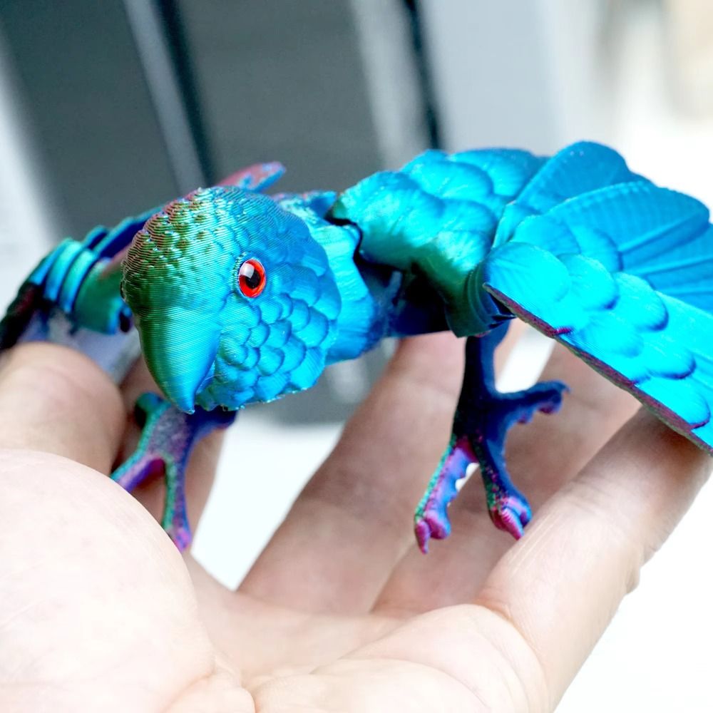 Simulated Eye 3D Printed Parro - 3D Printing Figure 评论和价格