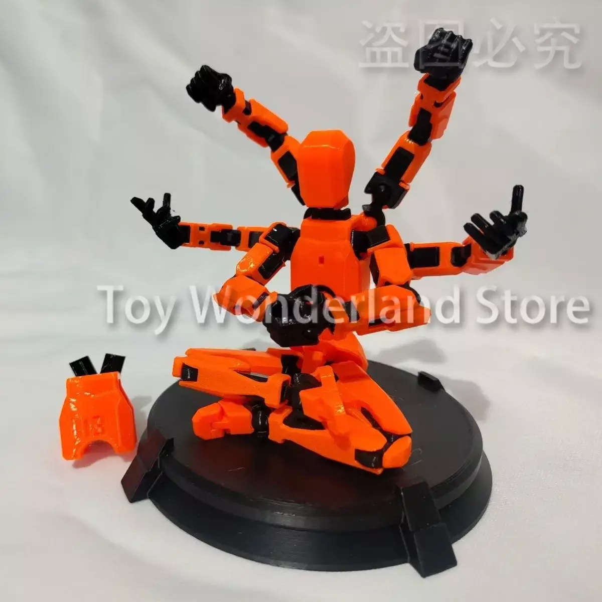 17CM Six Arms 3D Printed Manne - 3D Printing Robot Arm 评论和价格