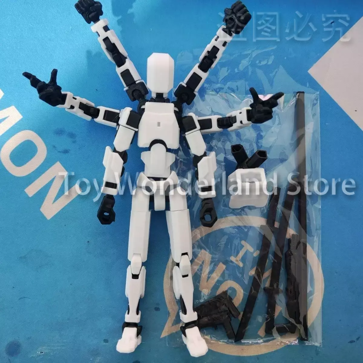 17CM Six Arms 3D Printed Manne - 3D Printing Robot Arm 评论和价格