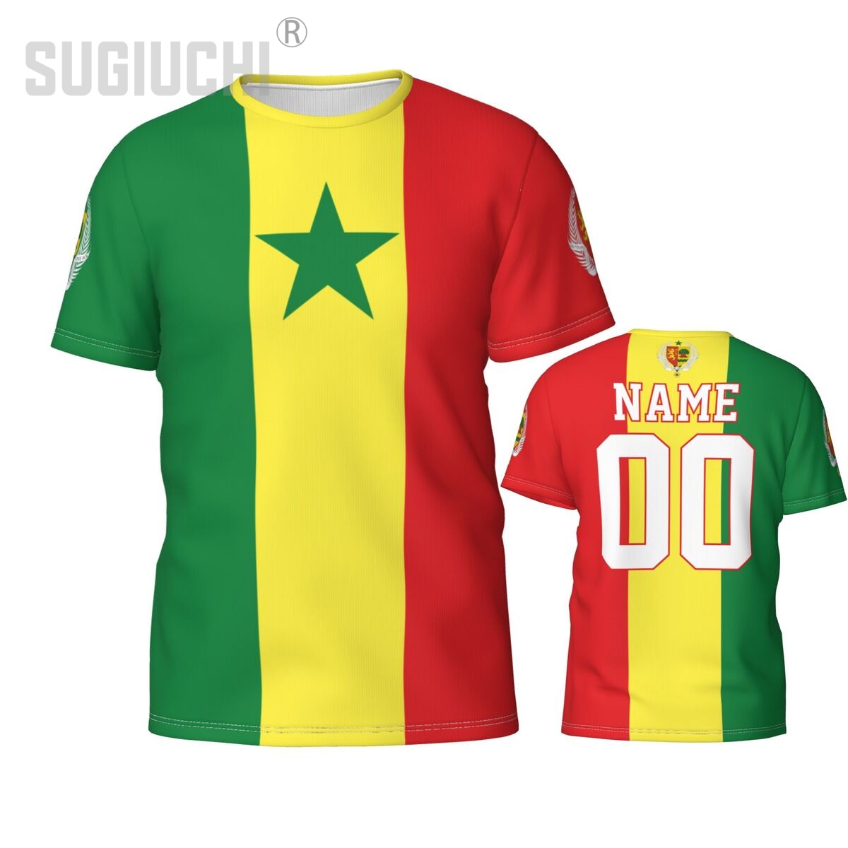 Custom Name Number Senegal Fla - 3D Printing Service 评论和价格