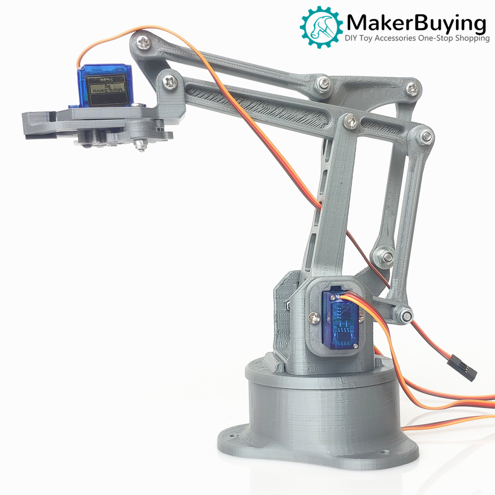 PS2 remote control four degree - 3D Printing Robot Arm 评论和价格