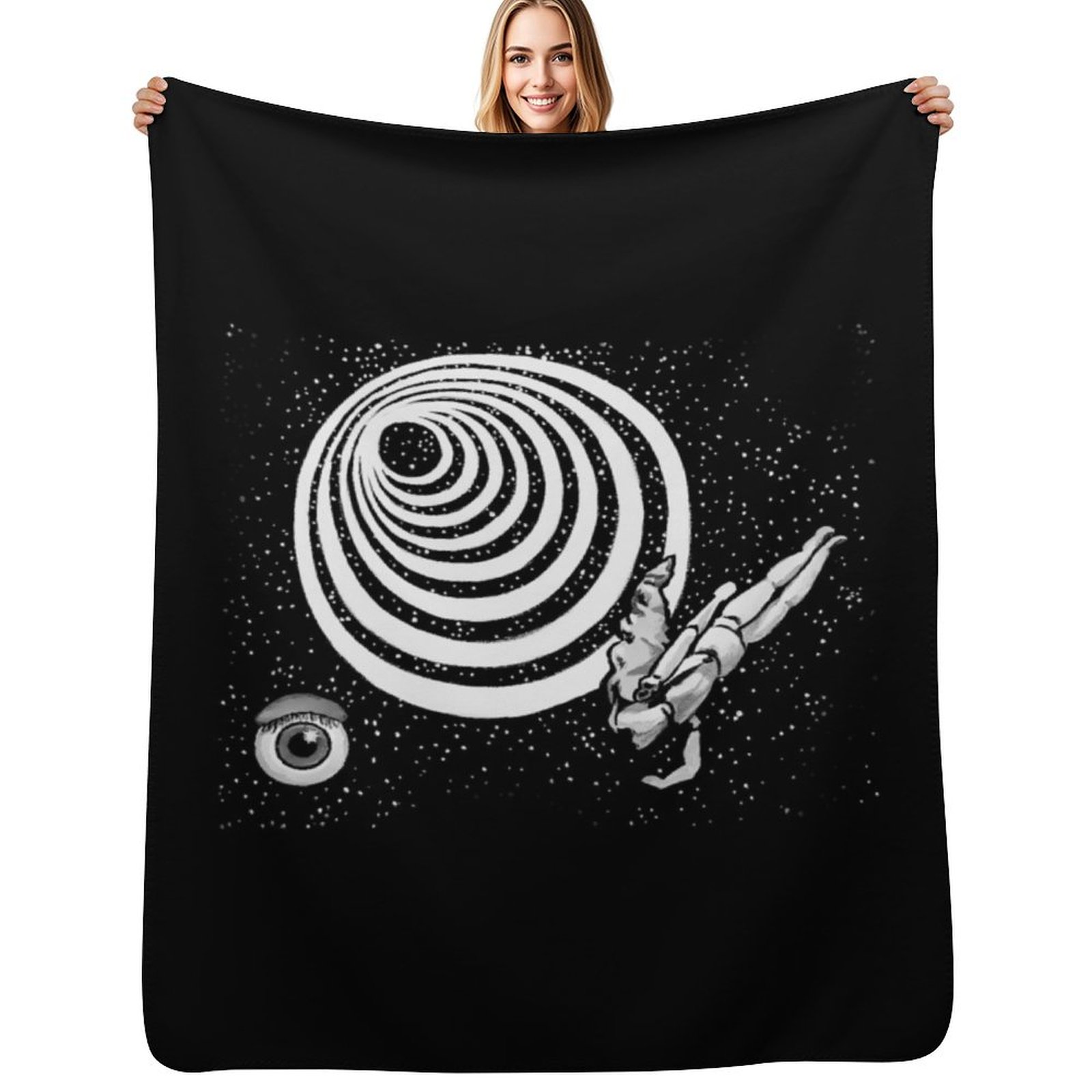Twilight Zone Eye Throw Blanke - 3D Printing Zone 评论和价格