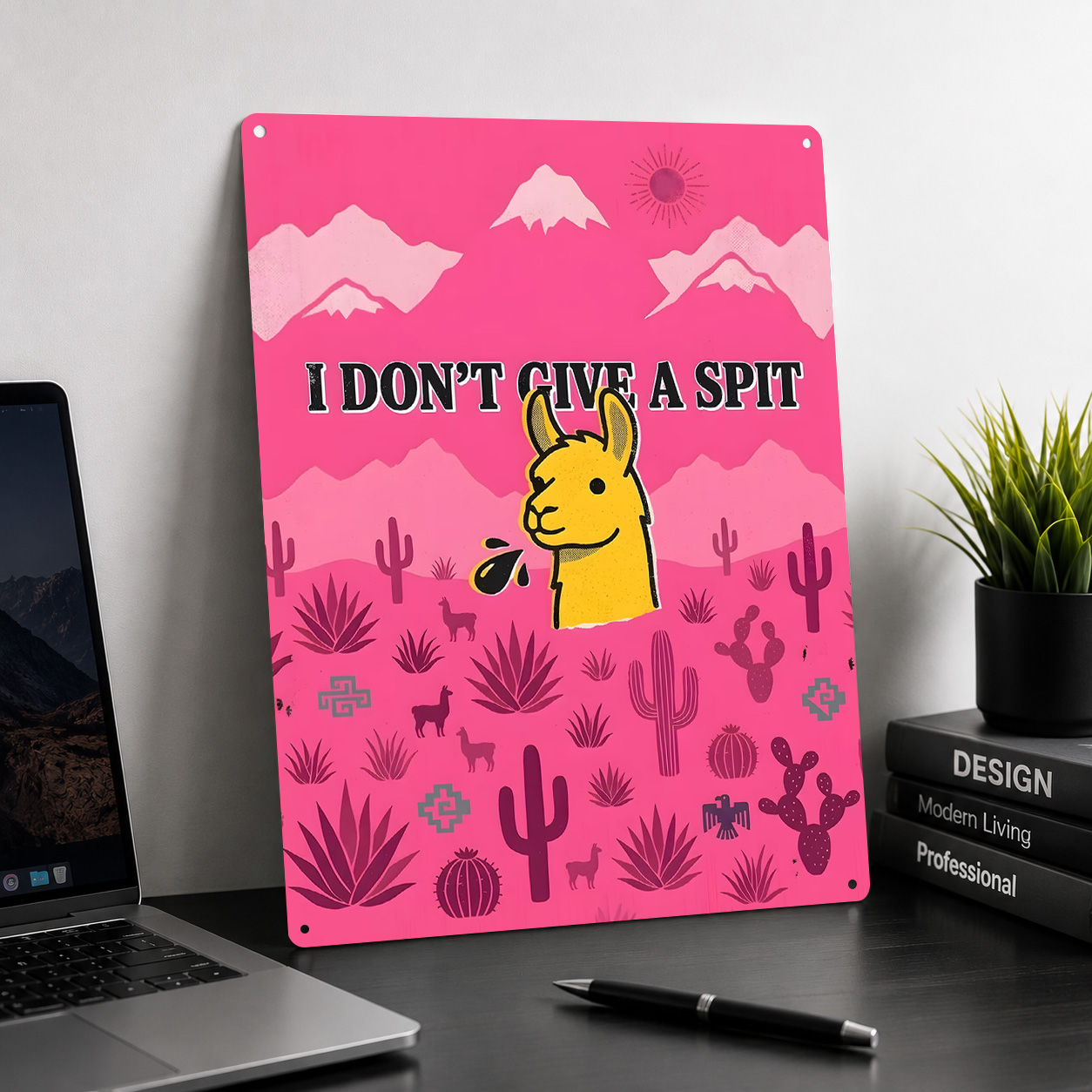 Llama Spitting Funny Quote 'I  - 3D Printing Quotes 评论和价格