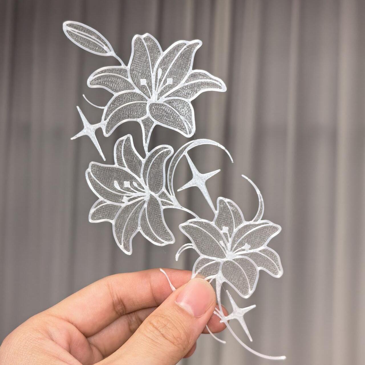 Korean Imitation Organza Lily  - 3D Printing Journal 评论和价格