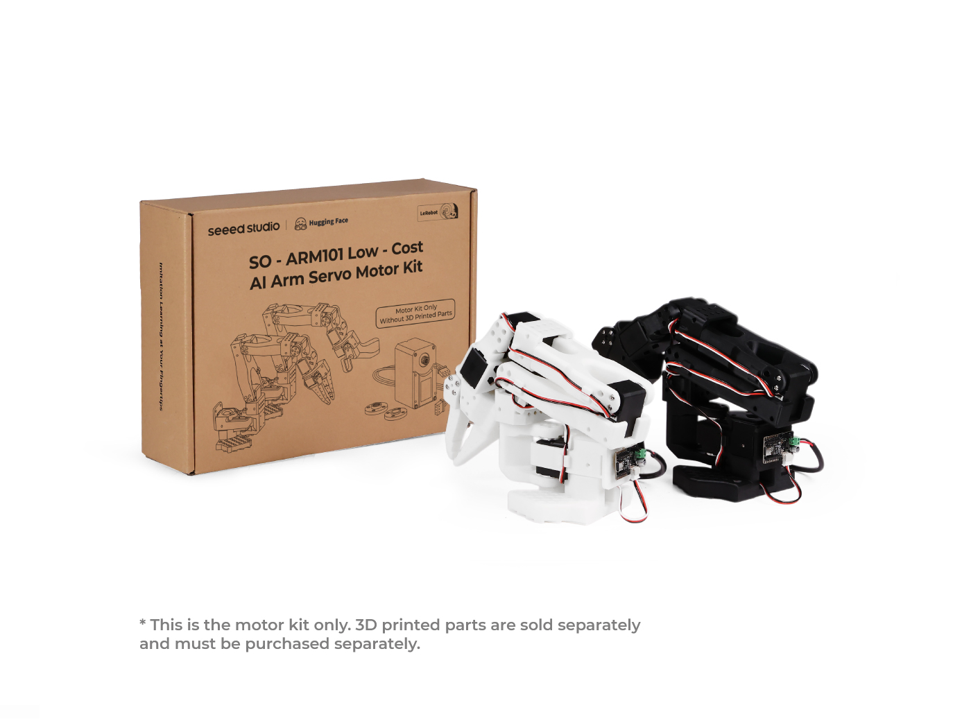 SO-ARM101 Kit Pro Low-Cost AI  - 3D Printing Robot Arm 评论和价格